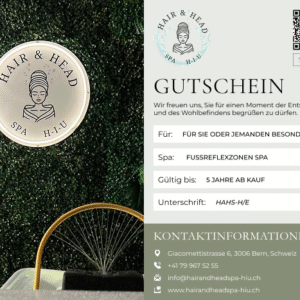 Voucher Fussreflexzonen SPA